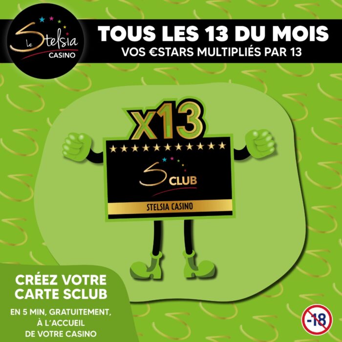 Vos €Stars multipliés par 13 !