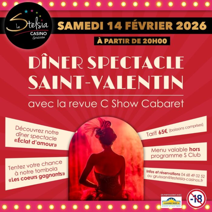 Diner Spectacle Saint-Valentin