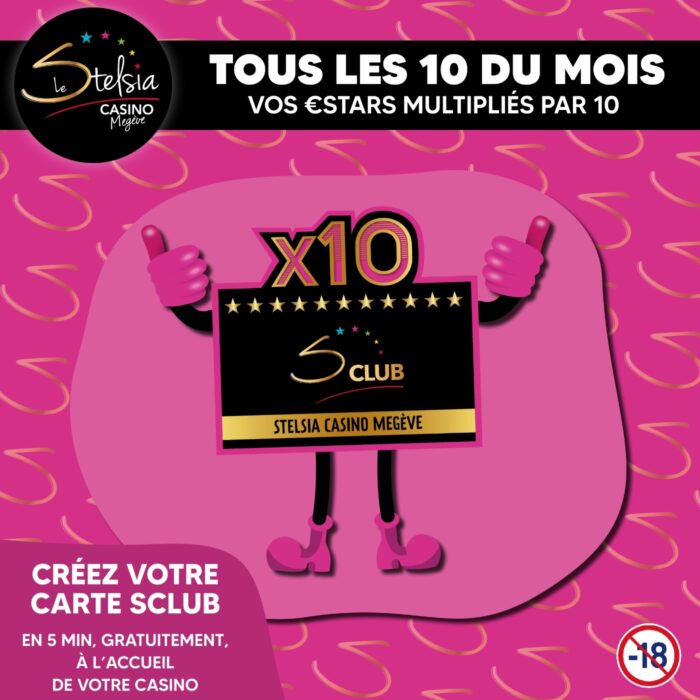 Vos €Stars multipliés par 10 !