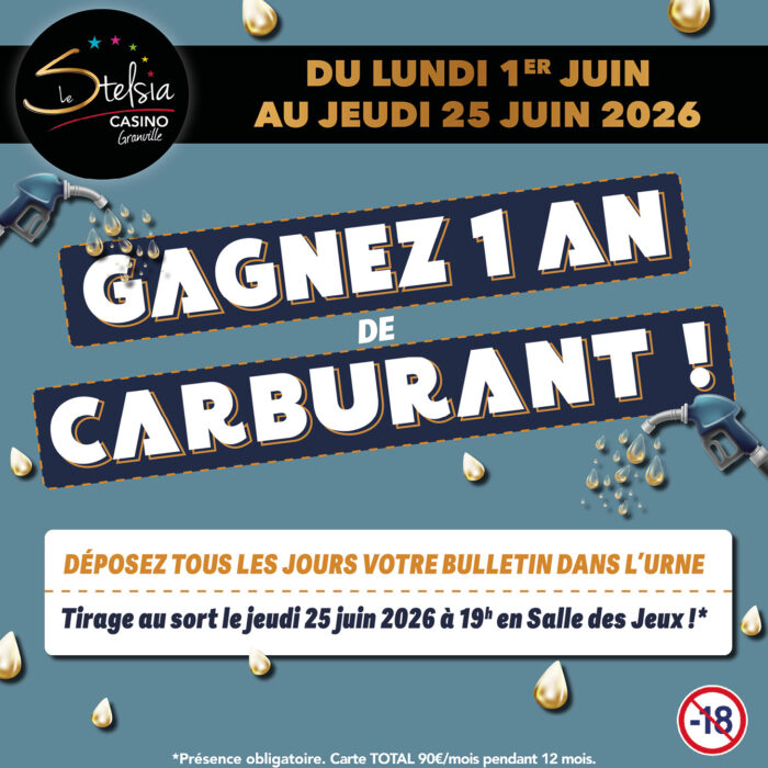 ⛽️ Un an de carburant, ça vous dit ? 🚗