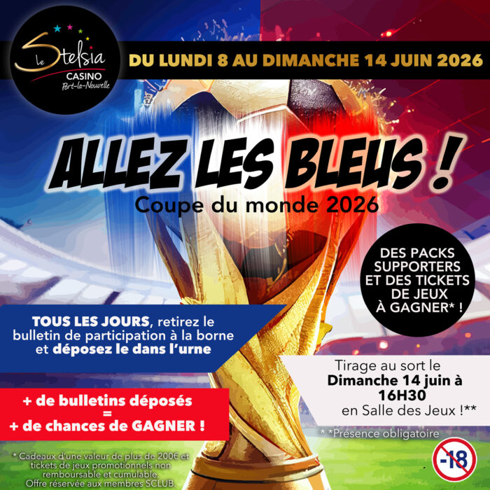 Coupe du monde 2026 – Allez les bleus !