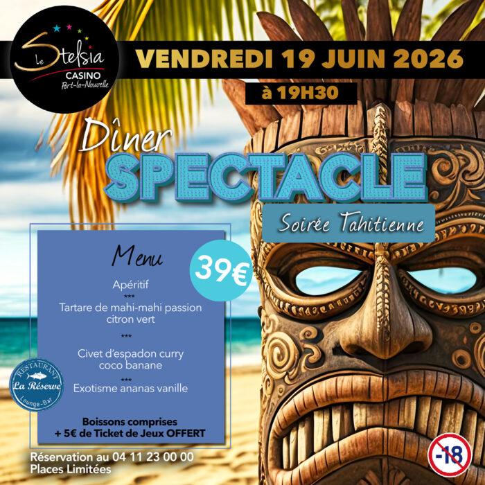 Dîner spectacle – Soirée Tahitienne