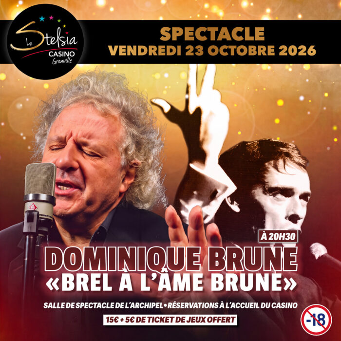 SPECTACLE – BREL À L&rsquo;ÂME BRUNE