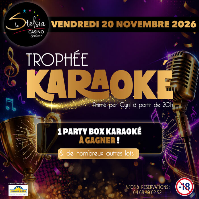TROPHÉE KARAOKÉ